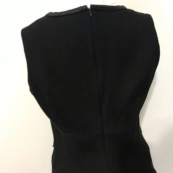 Anne Klein Black Sleeveless Dress size 10 fit and flare - Picture 8 of 11